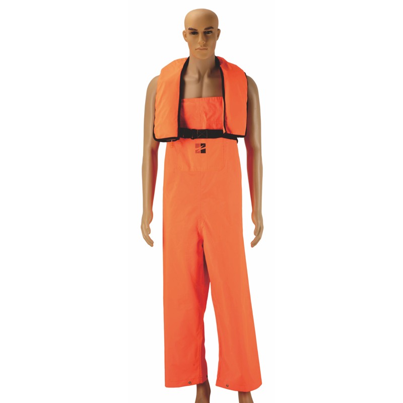 Opblaasbare reddingsjumpsuit