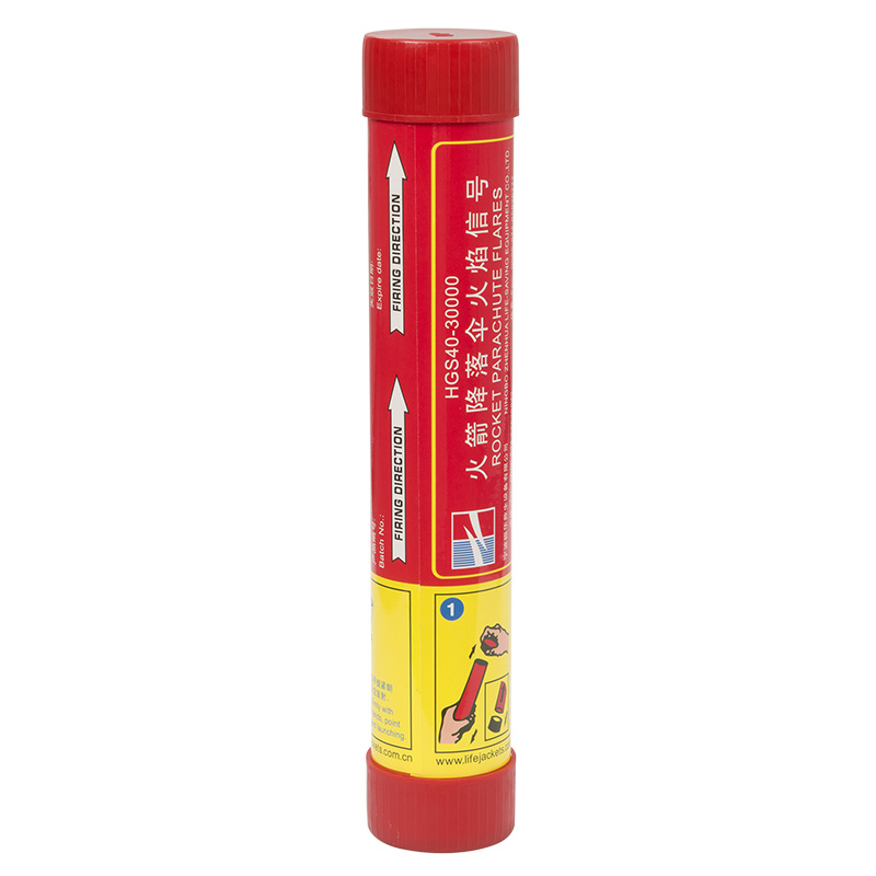 Raketparachute-flare-signaal